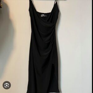 Lux LA (ASOS) Elegant Black Draped Dress